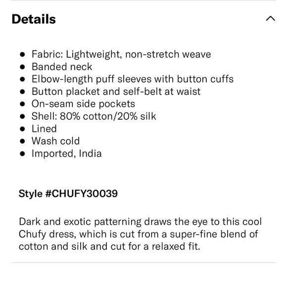 Chufy Ziggy Mini Dress Sean Red M - Picture 7 of 10